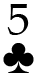 Five of Clubs