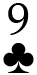 Nine of Clubs